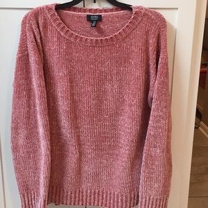 Soft, lovely pink sweater